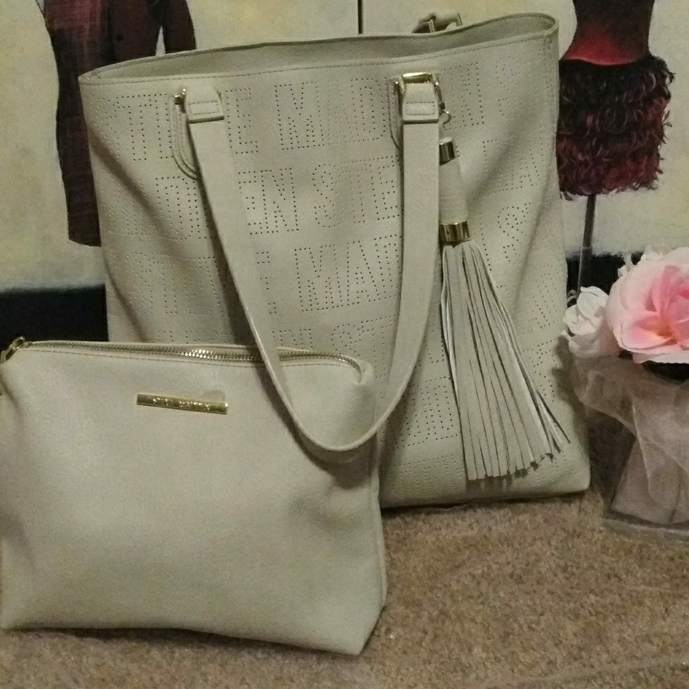 Bag and a makeup bag